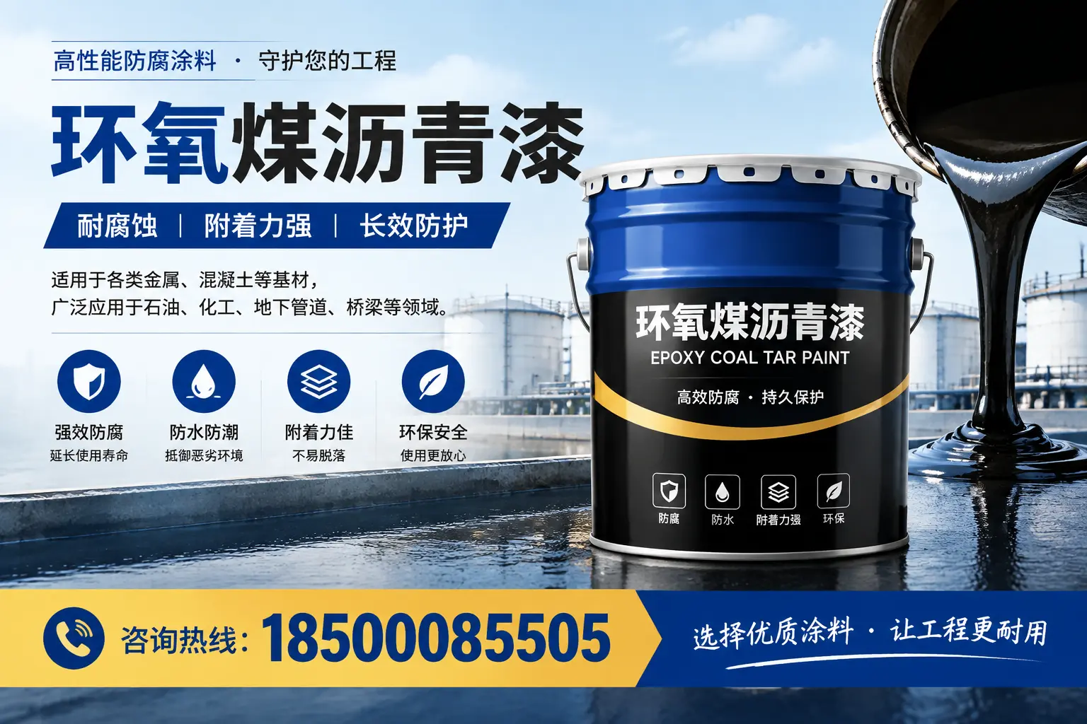 如何在保定选择合适的环氧煤沥青漆?实用指南